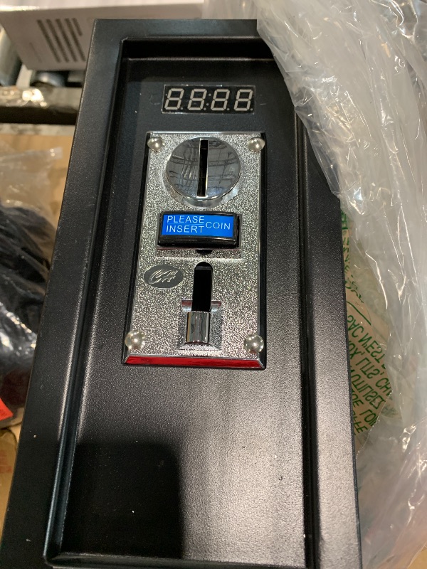 Photo 1 of *** LOCKED *** Sintron ST-002 110V Coin Operated Timer Control Power Box for Electronic Device Vending Machine, Gaming Machines, Massage Chairs, Shoe Polishers, Washing Machines, Chargers, Dryers, Auto Car Wash, PCs