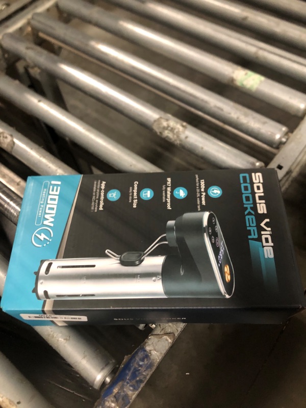 Photo 1 of ** VERY USED** Outohome 1300W Sous Vide Cooker,WIFI Sous Vide Machines,Immersion Circulator,Precision Cooker,Recipes,Accurate Temperature and Time Control,IPX7 Waterproof,Ultra Quiet,Fast Heating,APP Recipes Timer