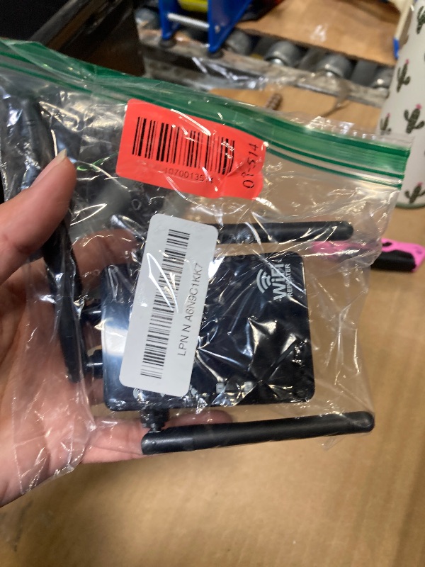 Photo 1 of 12880 Sq.Ft Range WiFi Extender Signal Booster Dual Band 5GHz/2.4GHz, 105-Device Compatibility, Simple Installation, WiFi Extender