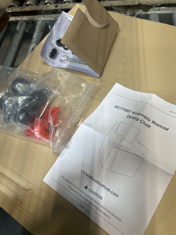 Photo 1 of ****SIMILAR ITEM***
 SET OF 4Madison Park Dining Chair with Hidden Casters, 20" Thick Seat Foam Cushion, Upholstered, Padded, Modern Farmhouse Dining Chair, Fully Assembled, Charlotte, 34" H, Cream