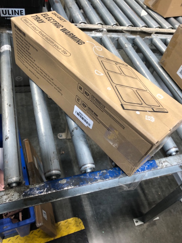 Photo 1 of ** SOLD AS IS NO RETURN/REFUNDS**SEE COMMENTS!
Food Warming Mat-Electric Warming Tray with 3 Zone Individual Adjustable Temperature Foldable Food Warmer for Parties Buffet -White