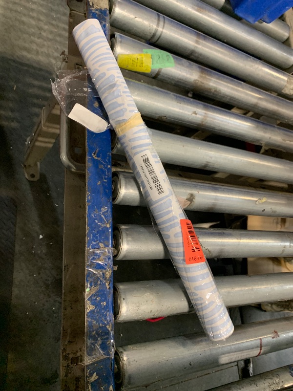 Photo 1 of ** SOLD AS IS NO RETURN/REFUNDS**SEE COMMENTS!
Theper Blue Wallpaper 17.3"×78.8" Modern Striped Peel and Stick Wallpaper Boho Removable Self Adhesive Wall Paper for Bedroom Waterproof White and Blue Contact Paper Vinyl