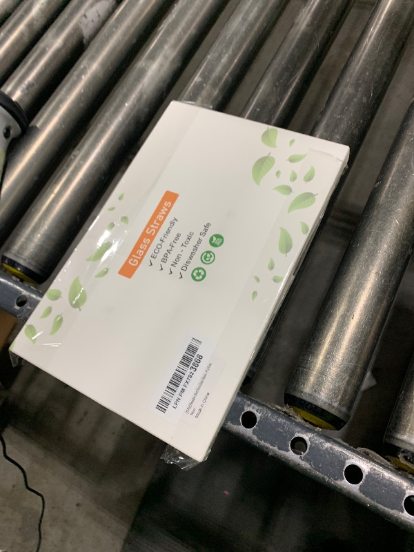 Photo 1 of [10 Pcs] Reusable Short Bent Glass Straws - 6" x 8 mm Clear Glass Straws Shatter Resistant Cocktail Straw With 2 Cleaning Brushes for Whiskey,Coffee,Short Tumblers