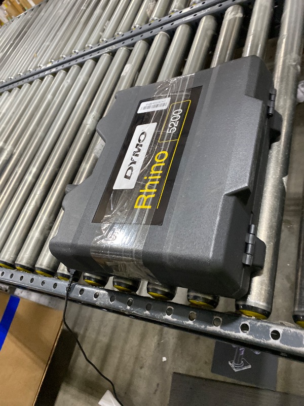 Photo 1 of DYMO Industrial Label Maker & Carry-Case RhinoPRO 5200 Label Maker, for Job Sites and Heavy-Duty Labeling Jobs, Prints Fast, Includes 2 Rolls of DYMO Industrial Vinyl Labels
