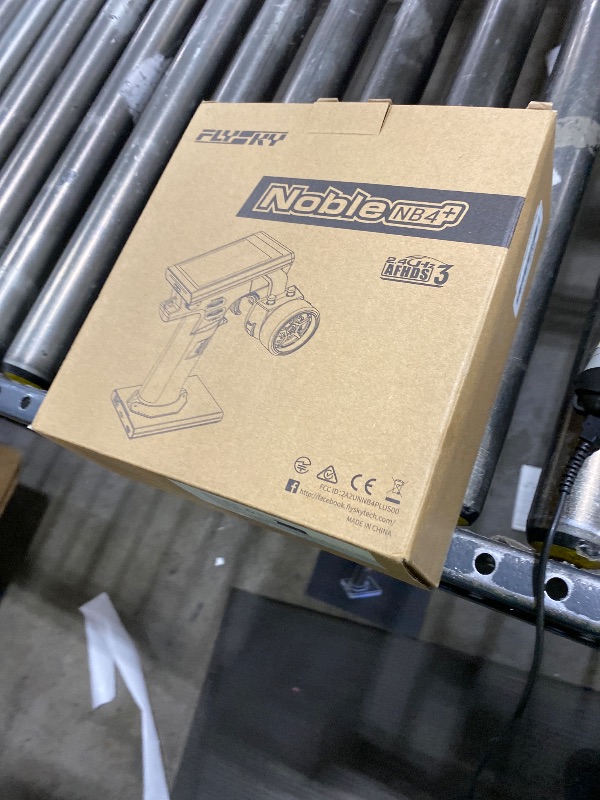 Photo 1 of GoolRC Flysky Noble NB4+ 2.4GHz 8CH Radio Transmitter with FGr4S V2 Receiver, AFHDS 3 Protocol Remote Controller with Receiver for RC Car Boat
