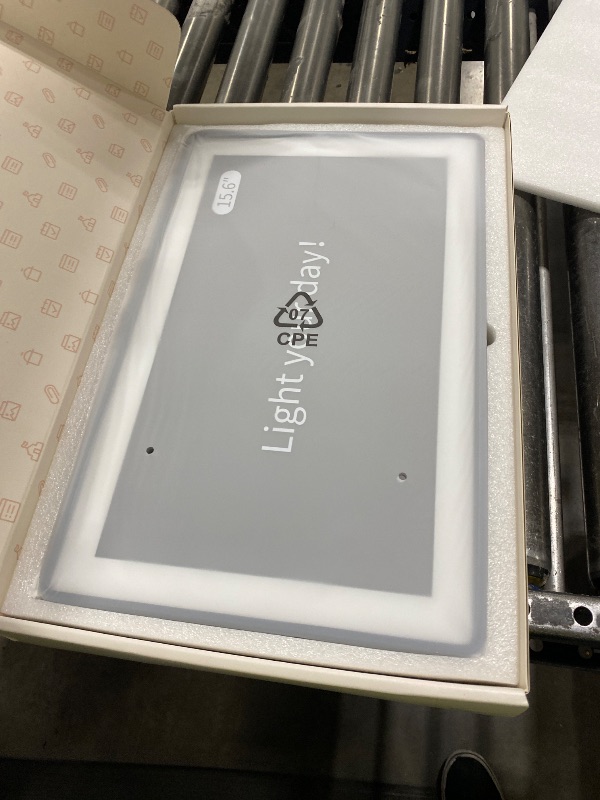 Photo 1 of TASKLENDAR 15.6’’ Digital Calendar Frame Wall Touchscreen Electronic Calendar, Smart Family Planner for Schedule, Chore Chart & Meals Task Organizer, Digital Photo Display, Wall & Desk Mountable, Gray