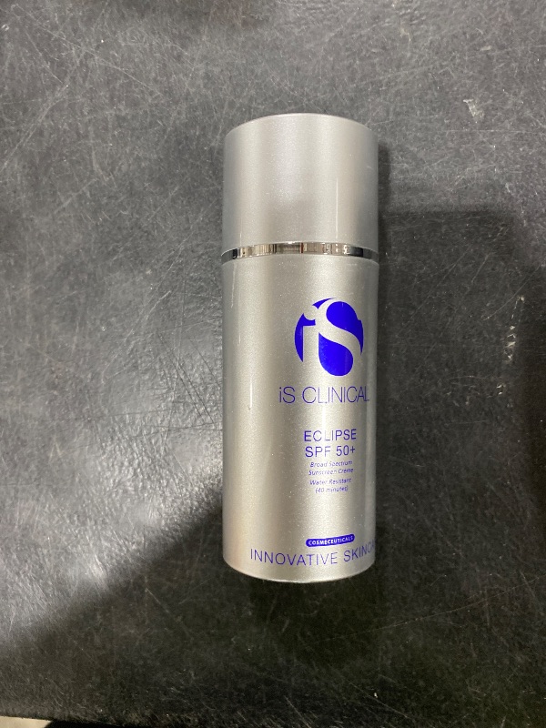 Photo 1 of iS CLINICAL Eclipse SPF 50+ Sunscreen, Zinc Oxide tinted sunscreen, ultra sheer non-greasy matte finish sun cream for face