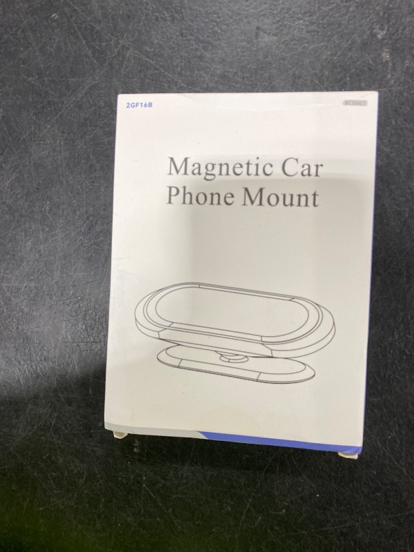 Photo 1 of ?2-Pack? Magnetic Phone Holder for Car Dash?Strong Magnet? Magnetic Car Phone Holder Mount ?4 Plate? Phone Holders for Your Car Phone Mount for Car Dashboard Cell Phone Car Mount for iPhone Samsung