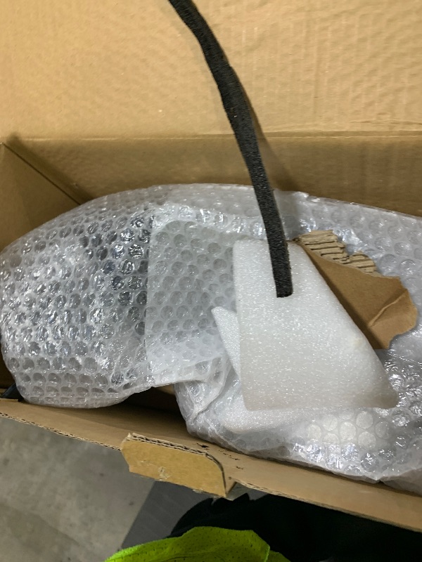 Photo 1 of Left Driver Side Mirror Compatible with Infiniti Q50 2014-2021 Heated Power Glass Manual Folding Turn Signal Indicator 7 Pins Replace IN1320129 | 963024HB0A (Glossy Black)