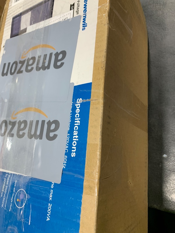 Photo 1 of DEWENWILS 300W Low Voltage Landscape Transformer WiFi with 3 Zones, Outdoor Smart Low Voltage Transformer, 120V AC to 12/14V AC, Compatible with Alexa & Google Assistant, for Landscape Lighting