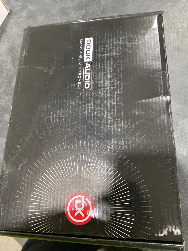 Photo 1 of Douk Audio ST-01 PRO 200W Bluetooth Amplifier, 2 Channel Vacuum Tube Power Amp with USB DAC/Coaxial Optical Inputs/VU Meter/Treble Bass Control for Home Theater/Stereo Speakers (Upgrade Version)