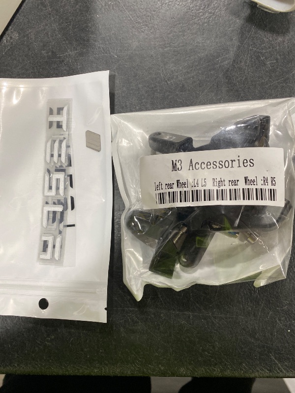 Photo 1 of Brake Caliper Covers Set of 4 Compatible with for Tesla Model 3 Highland 2024 .18/19 inch Wheel Hub Front and Rear Brake Caliper Covers -Fit For Tesla Brake Caliper (Model 3 2024)