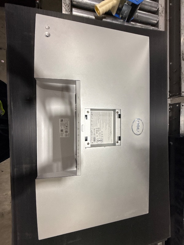 Photo 1 of **DAMAGED, SOLD FOR PARTS** Dell Flat Panel Monitor U3223QE  Silver - monitor only