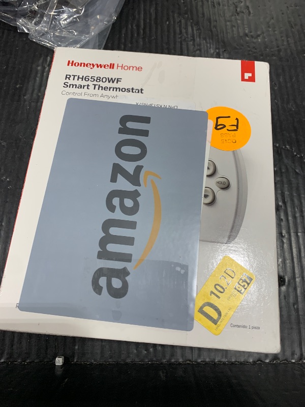 Photo 1 of Honeywell Home RTH6580WF Wi-Fi 7-Day Programmable Thermostat, White