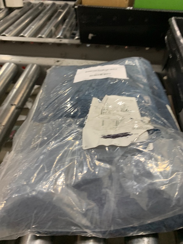 Photo 1 of 3 pc Solid Navy Blue Bathroom Rug Set Bath mats Bath Set Super Soft Anti Slip Soft Mats New