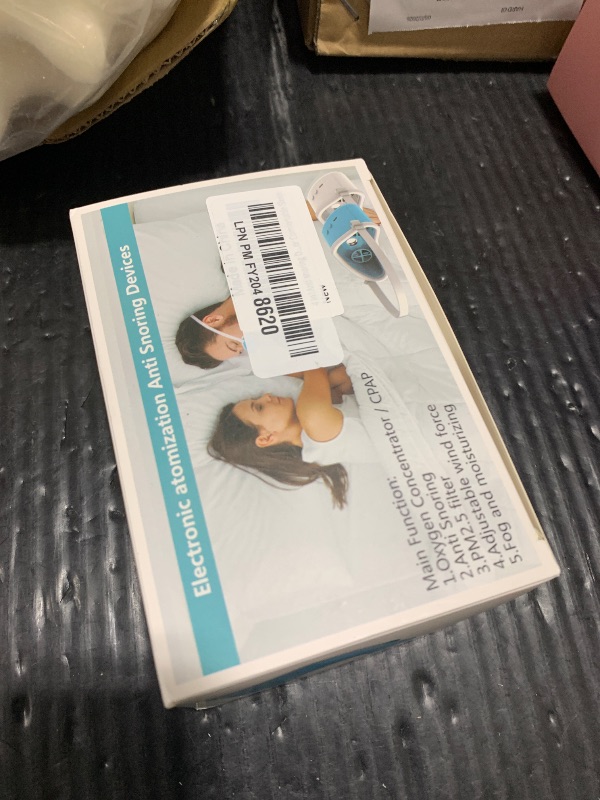 Photo 1 of 4 in 1 Anti snoring Devices,Drug-Free Snoring Relief Device – Gentle Moisturizing Mist Helps Reduce Dry Throat & Nighttime Snoring,Adjustable Wind Force Anti snoring Devices