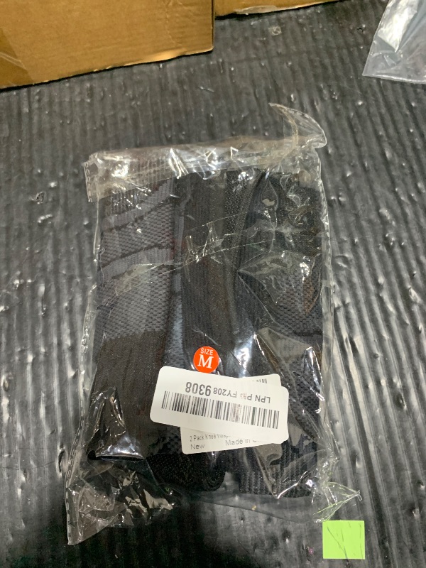 Photo 1 of 2 Pack Knee Wraps for Pain Relief, Knee Wrap Knee Compression Sleeve Knee Sleeves for Men Women Compression Knee Brace, Knee Band for Knee Pain Relief, Knee Brace for Arthritis Pain and Support (Black, Medium)