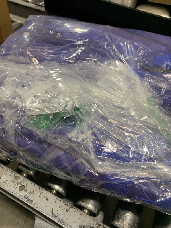 Photo 1 of 10 Pack Oversized Heavy Duty Moving Bags with Backpack Straps, Strong Handles & Zippers, Extra Large Storage Tote Moving Boxes for Space Saving, Blue