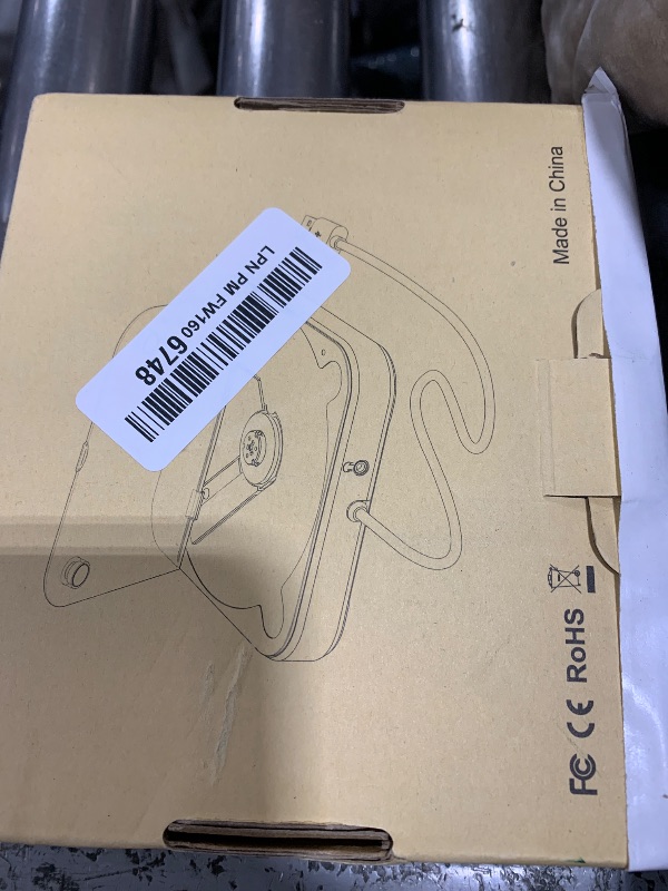 Photo 1 of ENVYCLOUD Portable Car CD Player with USB/AUX Port,External CD Player Compatible with Car Radio Stereo, Laptop, TV, Computer,Universal for Vehicle with Adapter, White