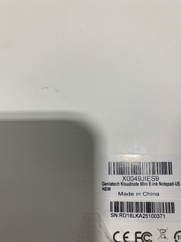 Photo 1 of Android E-Ink ePaper Tablet, Paperwhite eBook Reader Digital Notebook for Note Taking, Drawing Paper White Graphics Notepad with Stylus and Case, Cloud Sync and Screen Casting - Model Mini 9.7" Silver