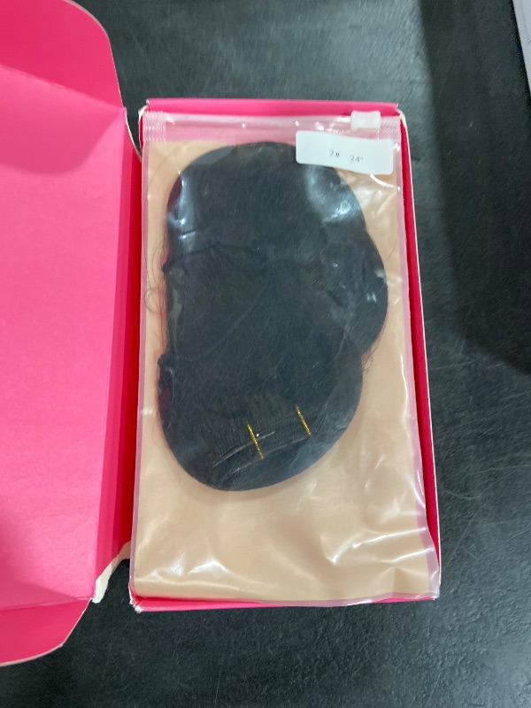 Photo 1 of GOO GOO Clip in Hair Extensions Real Human Hair, Remy Human Hair Extensions Clip ins for Women, Natural Human Hair, 24inch 150g 9Pcs, #2 Dark Brown