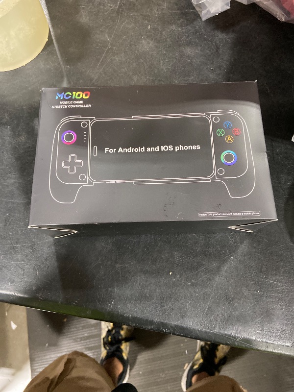 Photo 1 of ?Anti-Drift & Fast-Connect?Wireless Game Controller for iPhone/Android | Hall Joysticks Bluetooth Phone Controller, For Cloud Gaming, Genshin Impact, PUBG, Roblox, Call of Duty Mobile Gamers,White