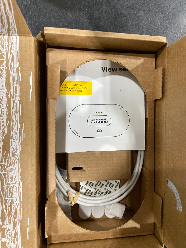 Photo 1 of Airthings 2960 View Plus - Battery Powered Radon & Air Quality Monitor (PM, CO2, VOC, Humidity, Temp, Pressure)