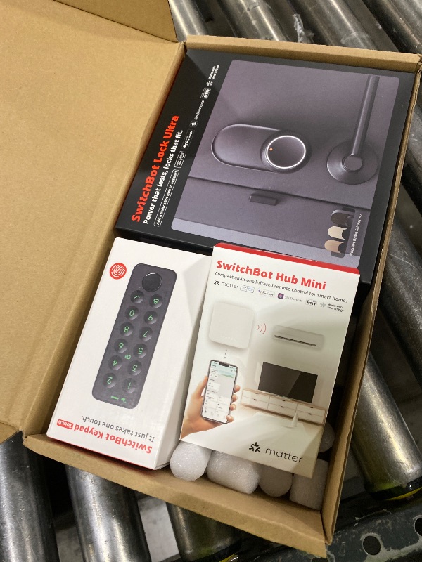 Photo 1 of Smart Lock Ultra with Keypad,Fingerprint Door Lock, App Remote Control, Built-in WiFi Keypad Deadbolt, Auto Unlock, Waterproof&Easy Install,Supports Alexa and Google (Lock Ultra Touch Combo)