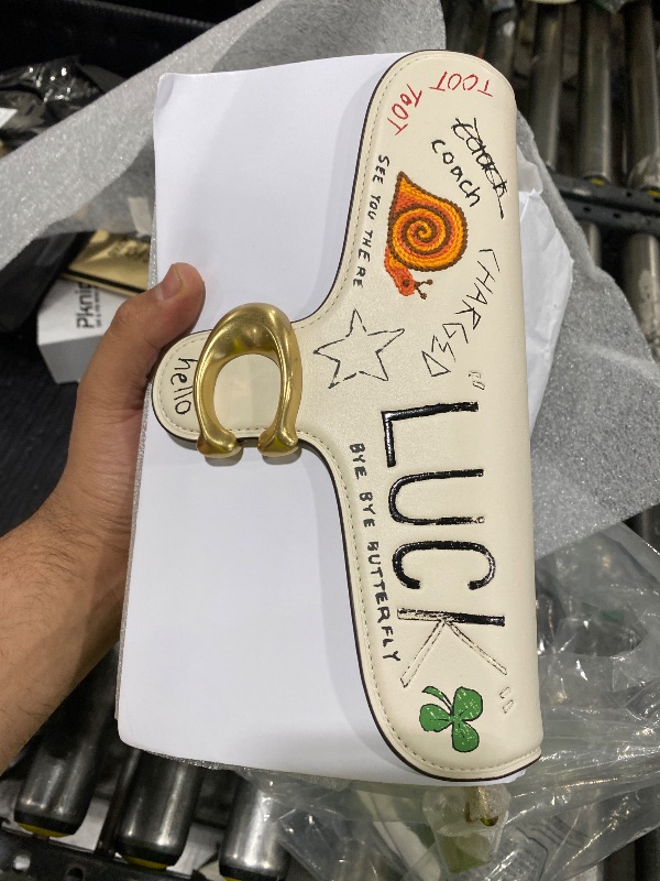 Photo 1 of COACH Womens Tabby Shoulder Bag 26 With Sketch Print Chalk Multi One Size