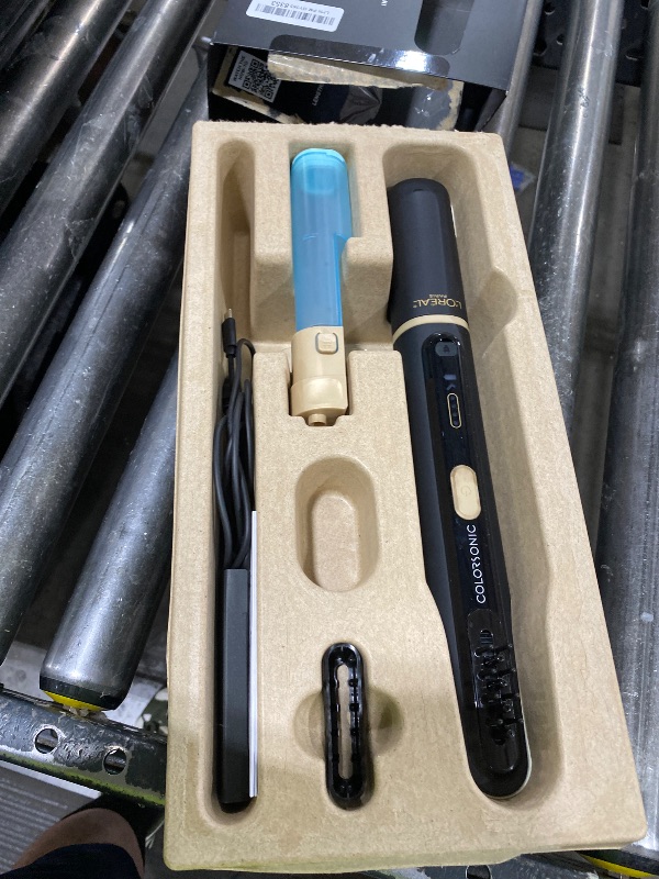 Photo 1 of L'Oreal Paris Colorsonic Permanent Hair Dye Coloring Device for Root Touch Up, All Over Color, and Gray Coverage, Mistake-Free Application (Hair Color Cartridge Sold Separately)