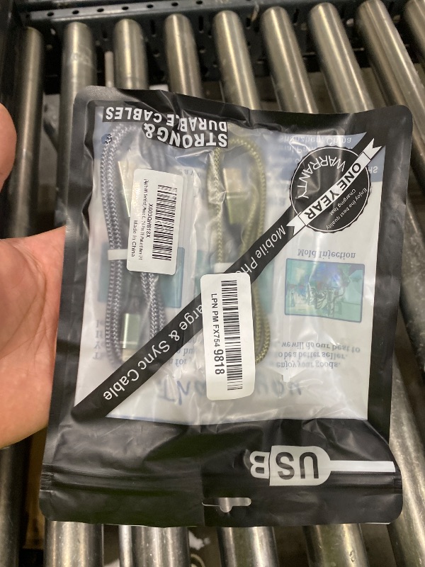 Photo 1 of [Apple MFi Certified] iPhone Charger Fast Charging 3-Pack 3FT Lightning Cable Nylon Braided iPhone Charger Cord Compatible with iPhone 14 13 12 11 Pro Max XR XS X 8 7 6 Plus SE iPad and More 3FT