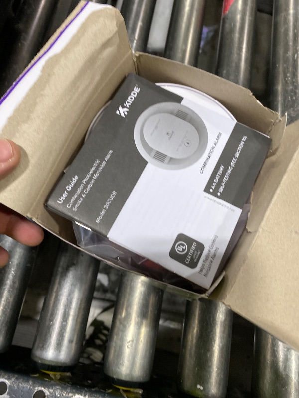 Photo 1 of Kidde & Carbon Monoxide Detector, AA Battery Powered, LED Warning Light Indicators, 2 Pack