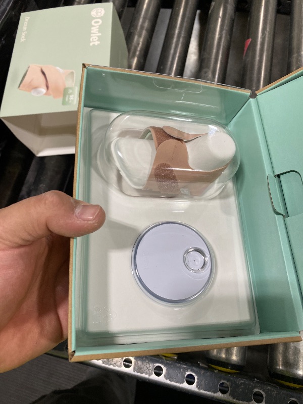 Photo 1 of Owlet Dream Sock® - FDA-Cleared Smart Baby Monitor - Track Live Pulse (Heart) Rate, Oxygen in Infants - Receive Notifications - Dusty rose