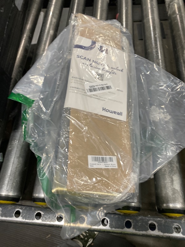 Photo 1 of Howeall 4x14 Inches Heavy Duty Walkable Floor Register Easy Adjust Air Supply Lever Floor Vents - Seattle Design - Vent Cover for Home Floor - Antique Brass