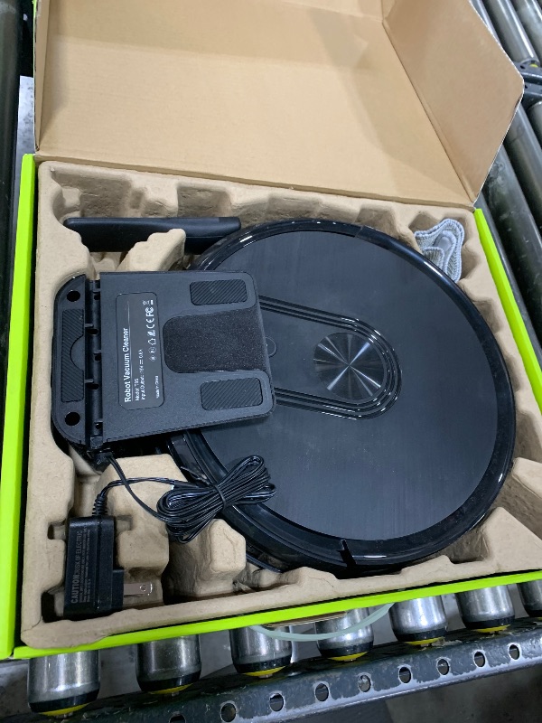 Photo 1 of XIEBro Robot Vacuum and Mop Combo, 2 in 1 Vacuuming & Mopping Robot with Schedule, App/Bluetooth/Voice, 3200Pa Max Suction, Self-Charging Robot Vacuum Cleaner, Slim, Ideal for Hard Floor, Carpet