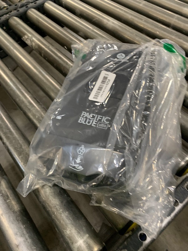 Photo 1 of Georgia-Pacific (53590) Pacific Blue Ultra Automated Soap Dispenser, Black, Wall Mounted, Easy To Install & Maintain, Batteries Included