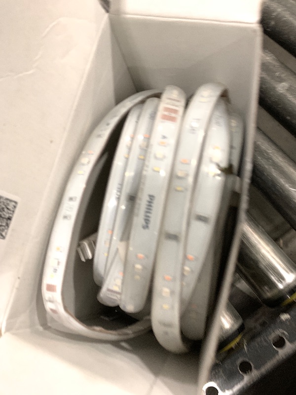 Photo 1 of Philips Hue Indoor 33 Ft Smart LED Solo lightstrip Base Kit - 1 Pack - Control with Hue App - Compatible with Alexa, Google Assistant and Apple HomeKit