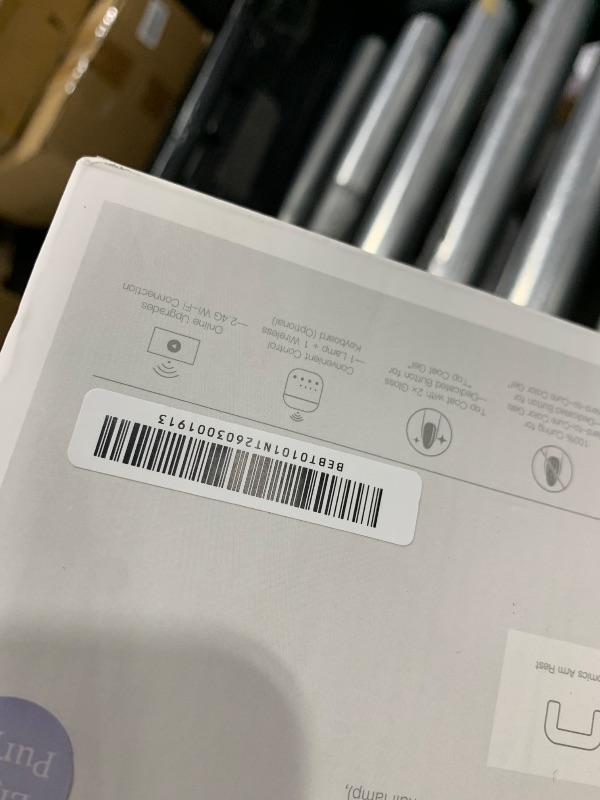 Photo 1 of AI UV LED Beauty Nail Lamp-AI Precision Scan,Reduce Excess UV Skin Damage-2in1 AI Computer&Nail Dryer with HD Visible Screen,109 LEDs 2X Faster Curing,Nail Curing Lamp for Salon and Home Purple