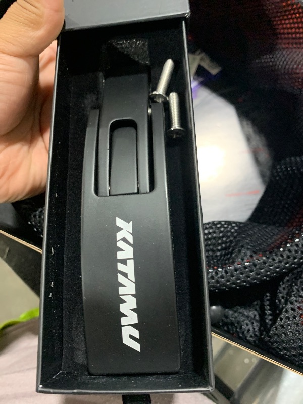 Photo 1 of Katamu Premium Leather Lever Weightlifting Belt – Secure Steel Lever, Powerlifting Support for Deadlifts, Squats & Heavy Lifts (Divine Wings, X-Large)