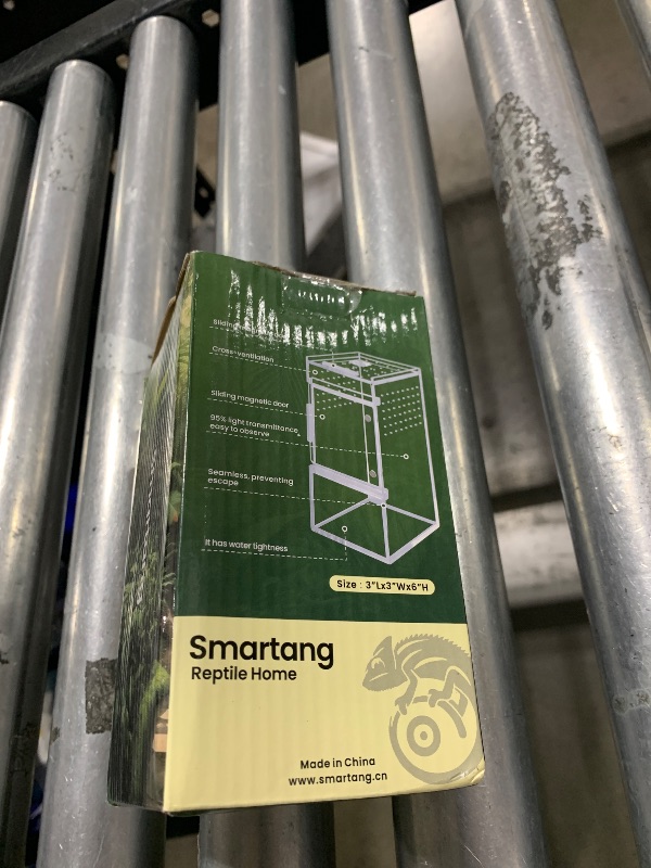 Photo 1 of ?Pre-Assembled? Jumping Spider Enclosure(3"×3"×6") Front Above Opening Praying Mantis Habitat, Jumping Spider Habitat, Arboreal Tarantula Enclosure, Insect Terrarium,Acrylic Terrarium