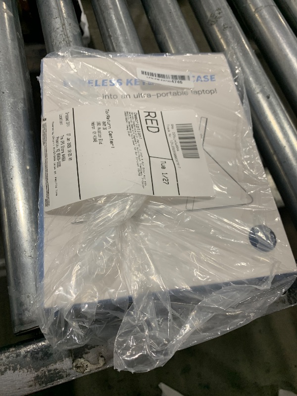 Photo 1 of Harvopu Compatible with iPad Air 11 Inch & Air 5th/ Air 4th Generation Case with Keyboard - Multi-Touch Trackpad, 7-Color Backlit, Detachable Folio Keyboard Cover for Air 11-inch M4/M3/M2 (Navy Blue)