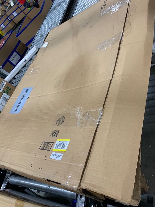 Photo 1 of VIZ-PRO 96" x 48" Large Cork Bulletin Board, Foldable & Wall-Mounted Notice Pin Board with Silver Aluminum Frame, for School Home Office - 8' x 4' Corkboard