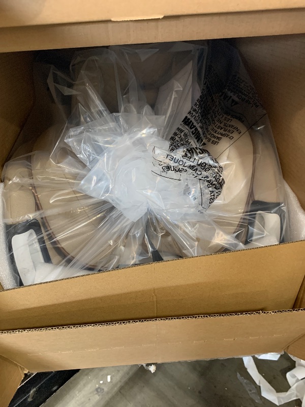 Photo 1 of Evenflo Revolve360 Slim 2-in-1 Rotating Car Seat with Green & Gentle Fabric (Travertine)