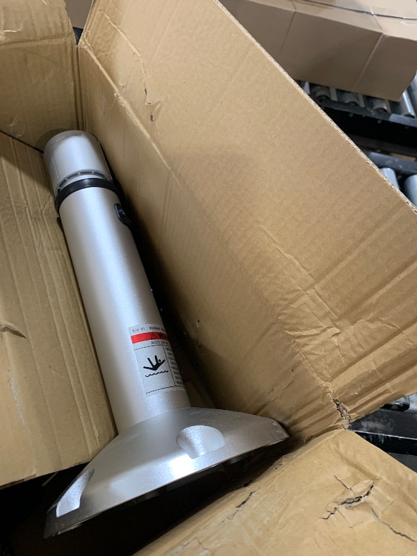 Photo 1 of Gas Lift Boat Seat Pedestal with Slide Mount, Aluminum Adjustable Height from 17" to 24" Air-Powered Power-Rise Pneumatic Lifting Seat Pedestal