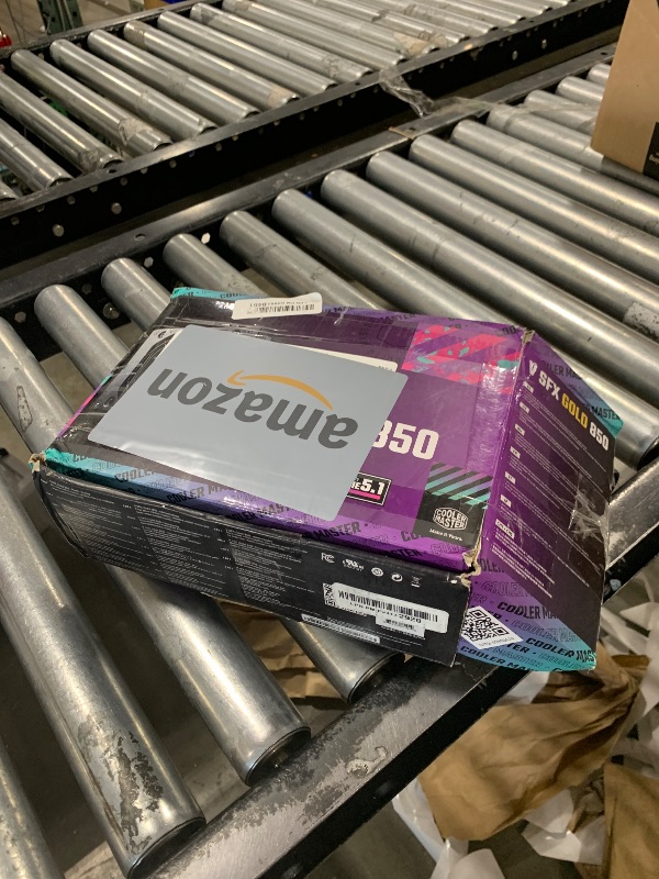 Photo 1 of Cooler Master V850 SFX Gold 850W Fully Modular Power Supply – 80+ Gold Certified SFF PSU, ATX 3.1 & PCIe 5.1 Ready, 90° Angled Cable, Low Noise, Small Form Factor ITX PSU, 10-Year Warranty, Black