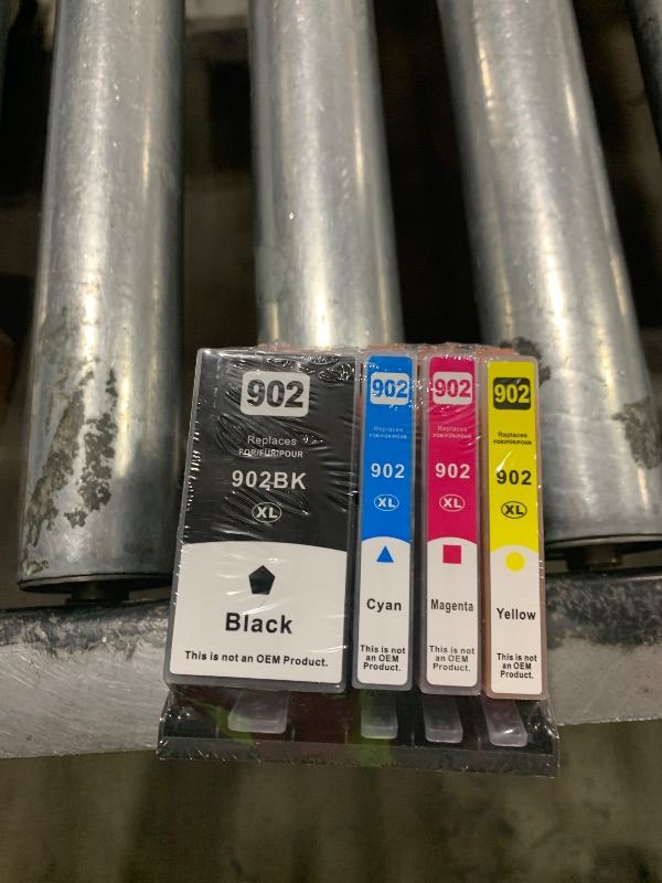Photo 1 of 902XL Ink Cartridges Compatible For HP 902 Ink Cartridges Combo Pack Work with HP Printer Ink 902 Ink Cartridges for OfficeJet Pro 6978 6968 6963 6964 6962 6950 6954 6951 6960 6975 Printer(4 Pack)