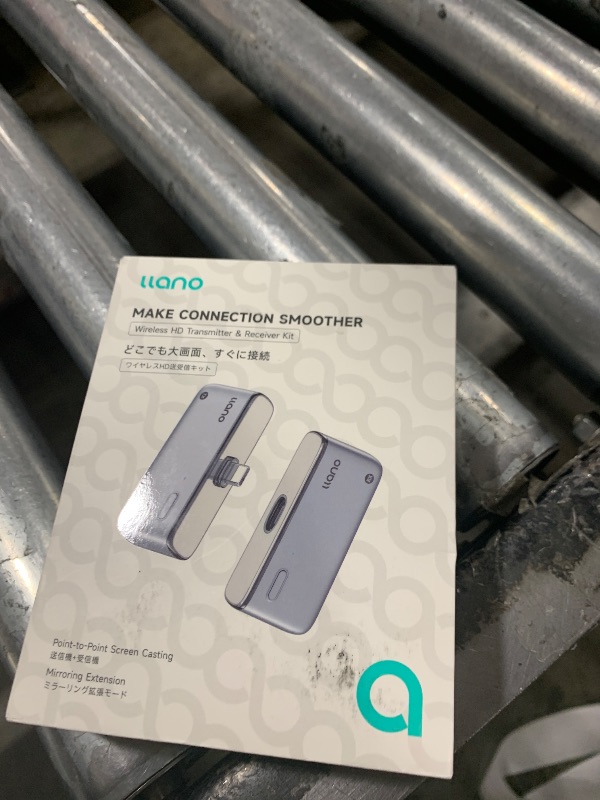 Photo 1 of llano S850 Upgraded Type-C Wireless HDMI Transmitter and Receiver, 50M, Ultra 4K Decode Input 1080P@60Hz Output, Plug&Play 5G+2.4G and Audio for Phone/Tablet/Laptop/PC to Monitor/Projector/TV Box