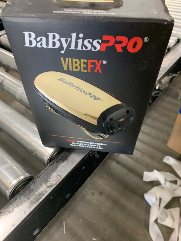 Photo 1 of BaBylissPRO GOLDFX Cord/Cordless Massager