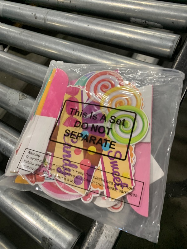 Photo 1 of 10 Pieces Candyland Party Decorations Candyland Table Decorations Lollipop Table Honeycomb Centerpieces Decor for Candy Theme Birthday Party Supplies Tables Decor Baby Shower Halloween Spooky Candy