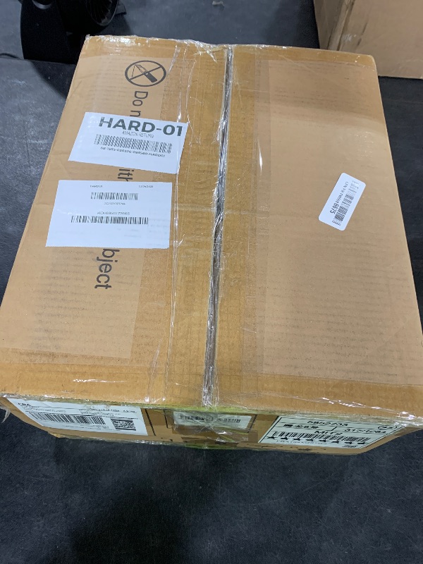 Photo 1 of SWTYMIKI Bakers Rack with Storage - Coffee Bar Cabinet Organizer with 8 Hooks, Shelves & Cabinet Door, Coffee Station for Kitchen Dining Room, Microwave Stand with Adjustable Feet, Espresso